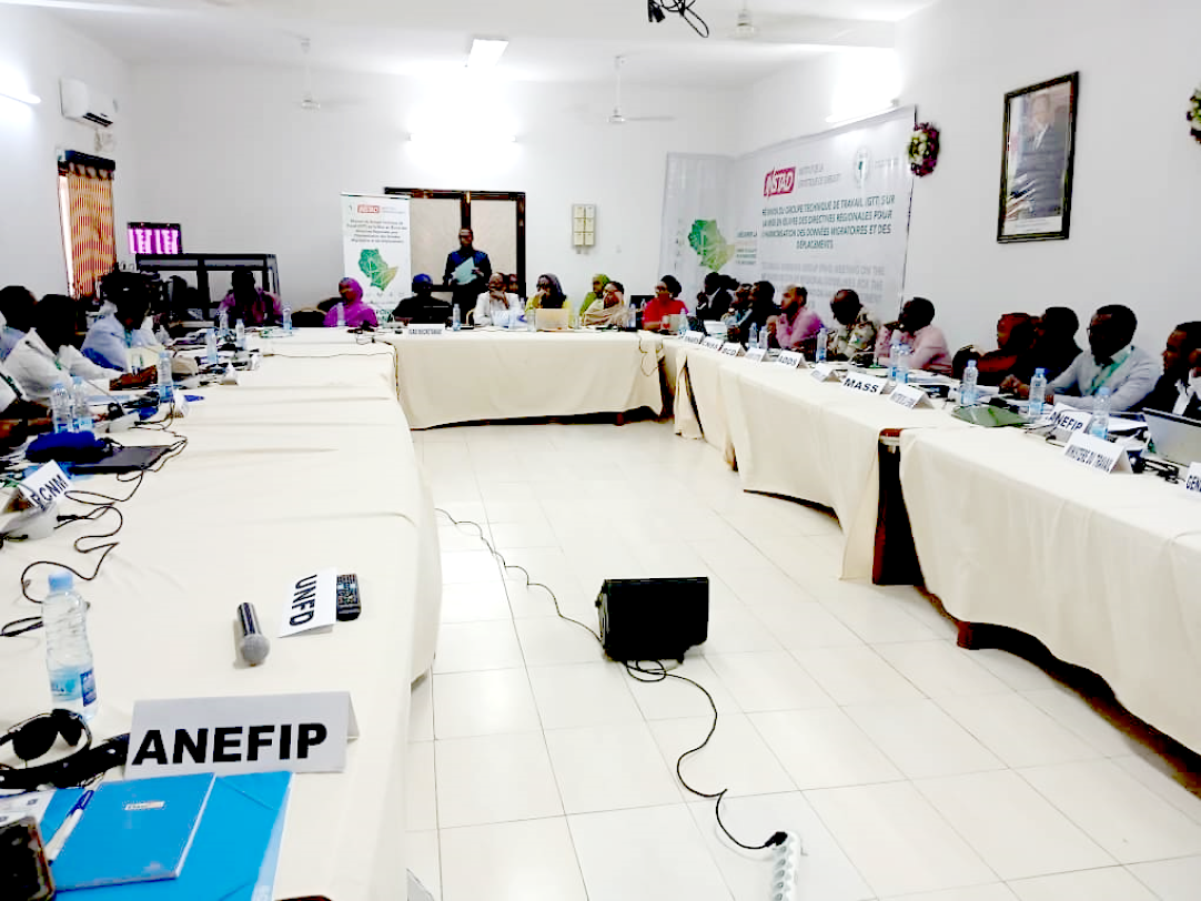 Ali-Sabieh : Dixième réunion du Groupe Technique de Travail (GTT) sur la mise en œuvre des directives régionales pour l’harmonisation  des données migratoires et des déplacements