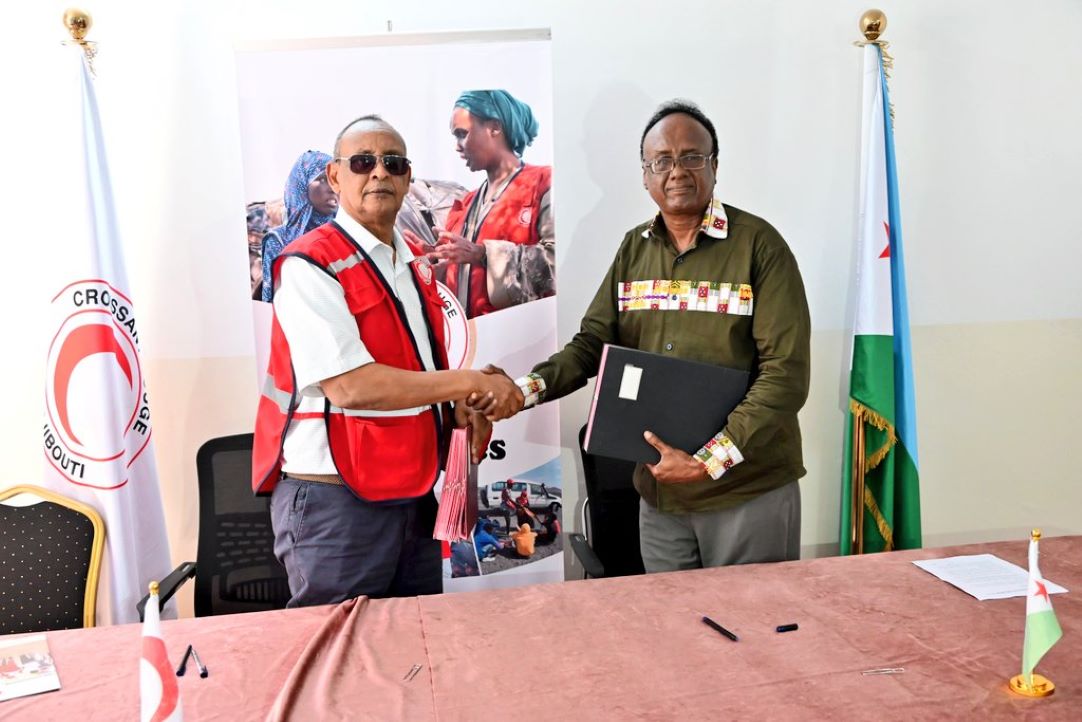 Signature d’un Mémorandum d’Entente entre le Croissant-Rouge de Djibouti et l’Agence Nationale de la Météorologie