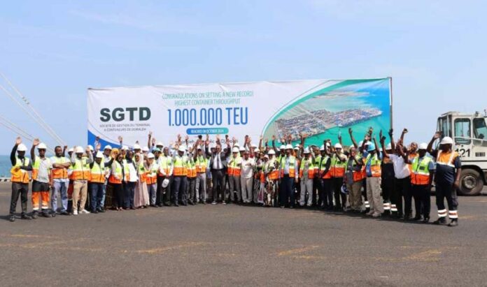 La Société de Gestion du Terminal à conteneurs de Doraleh (SGTD) atteint un record de 1M d’EVP !