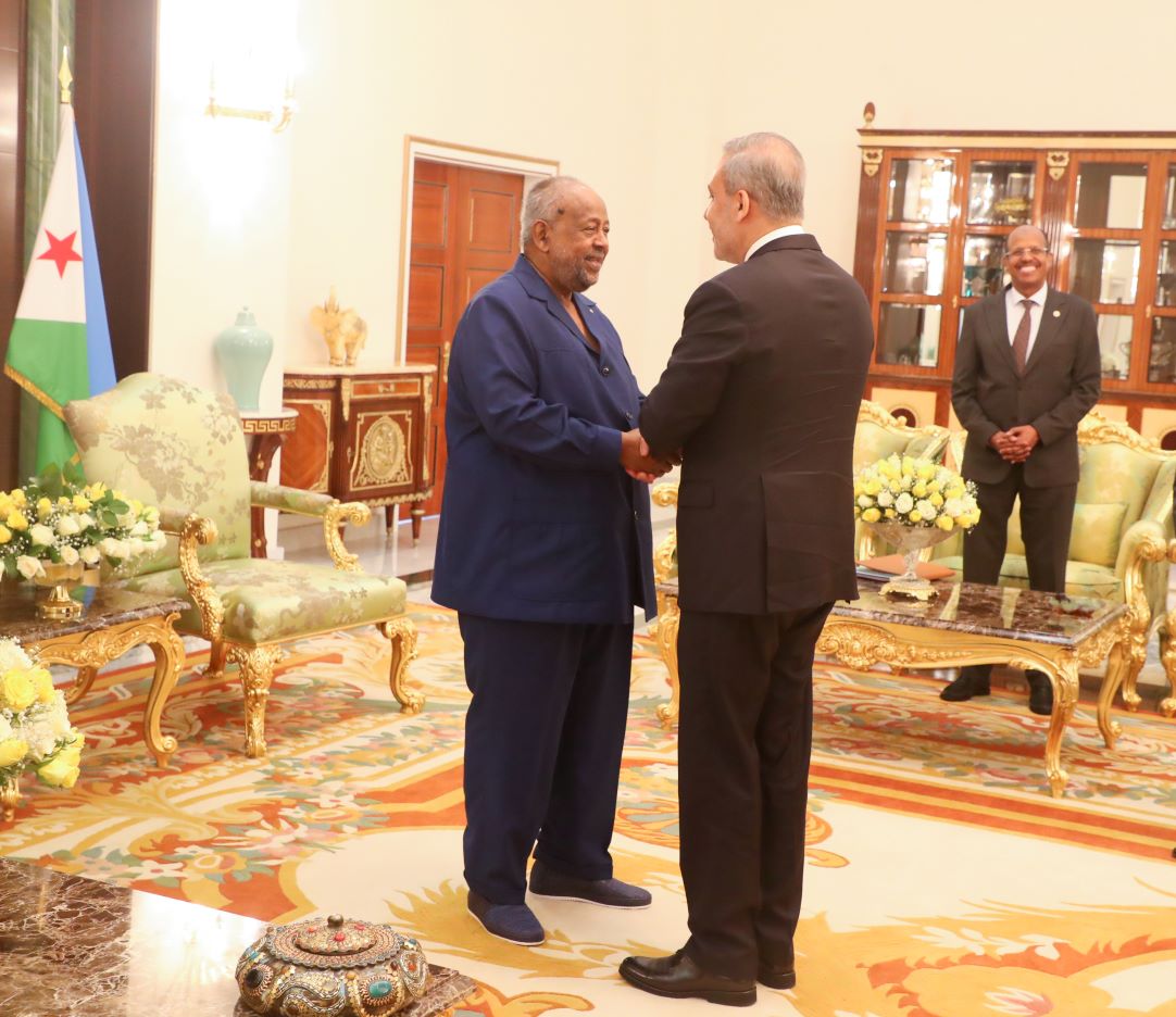 Le Président Guelleh reçoit le Ministre turc des Affaires étrangères