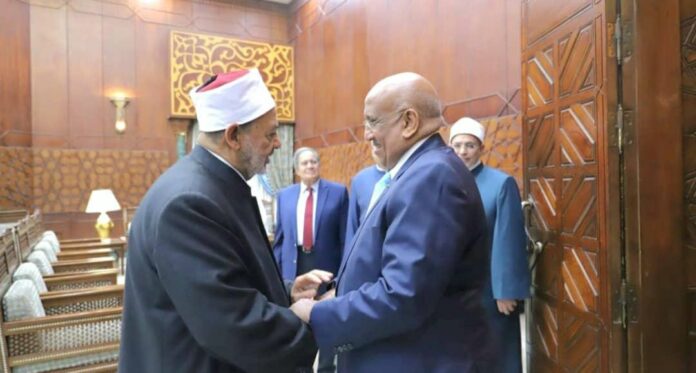 Le président de l'Assemblée Nationale reçu par le Grand Imam d'Al-Azhar (2)