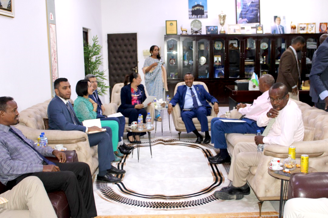 Visite de la maire de la ville de Rabat à Djibouti