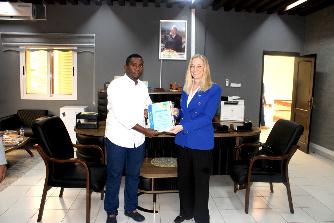 Visite de l'Ambassadrice des États-Unis au siège de l’ODDEG pour l’Inauguration de Nouveaux Équipements Géoscience