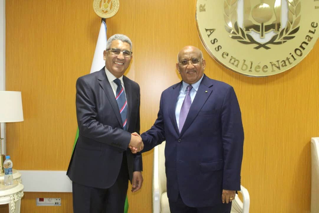 Le Président de l'Assemblée Nationale reçoit le chargé d'affaires de l'ambassade du royaume du Maroc à Djibouti