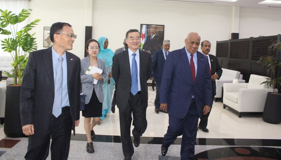 Une délégation de haut niveau de l’Assemblée populaire nationale de Chine en visite à Djibouti