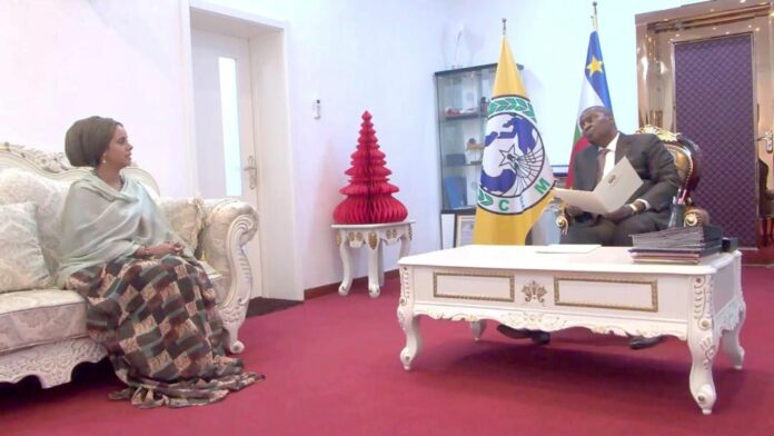 La ministre des Affaires Sociales à Bangui (1)