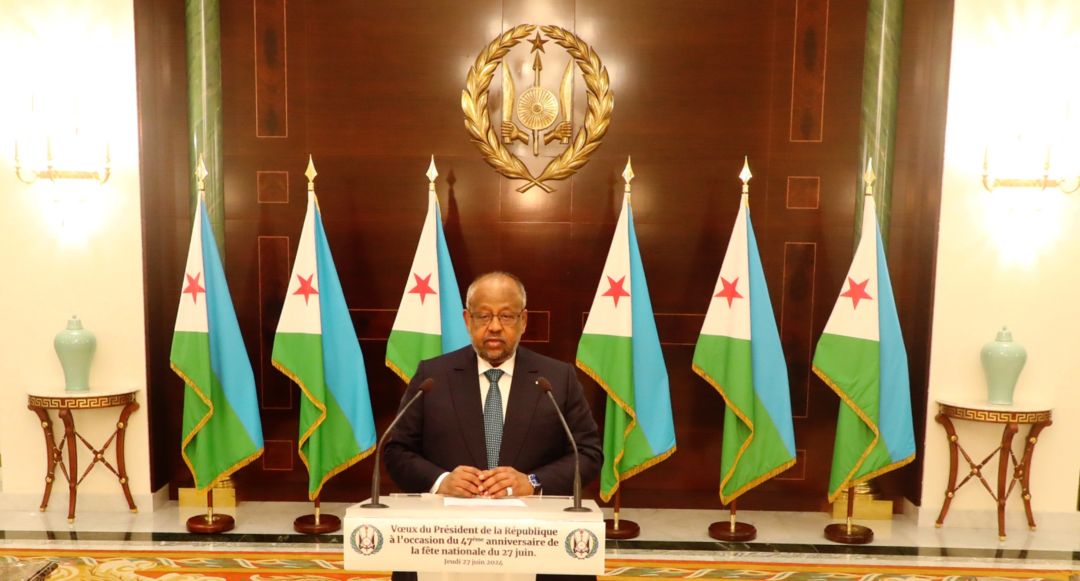 Le Président Guelleh exprime ses meilleurs vœux à ses compatriotes à l’occasion du nouvel An 2025