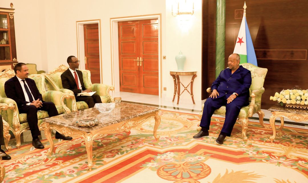 Le Président Guelleh reçoit le Ministre éthiopien des Affaires étrangères