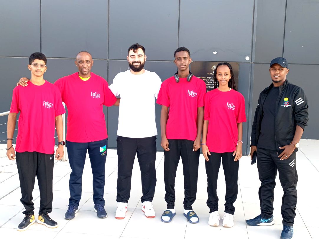 Des jeunes djiboutiens participent aux championnats de Tennis de l’Afrique de l’Est