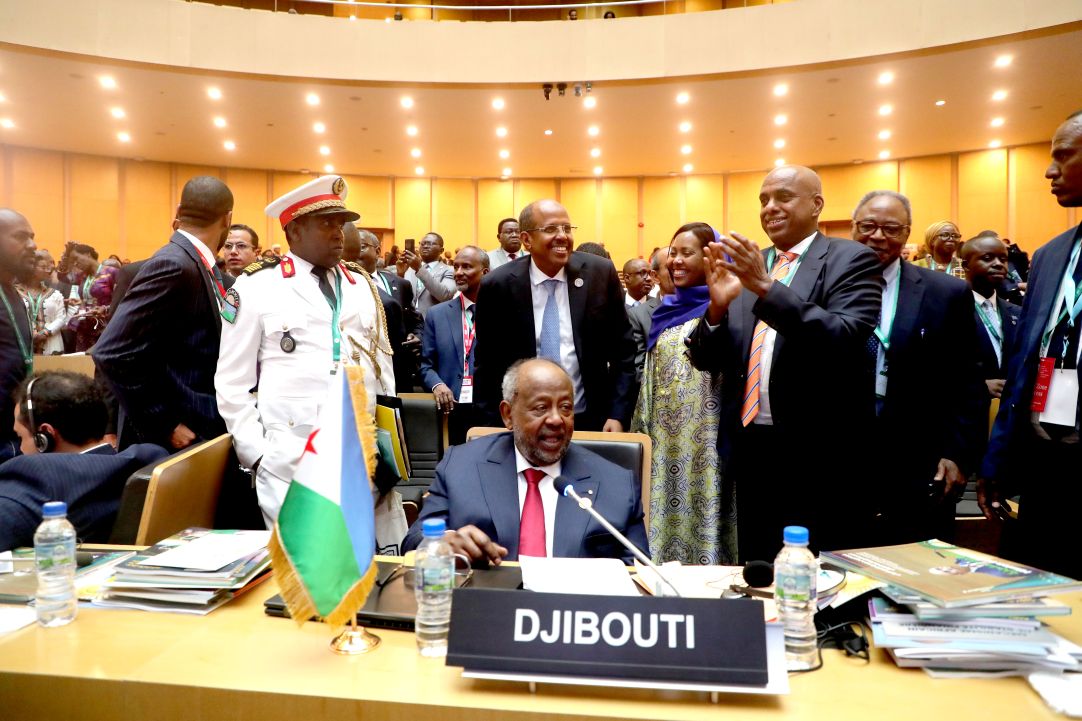 Le Président Guelleh se réjouit de l’élection de son candidat à la tête de la Commission de l’Union africaine