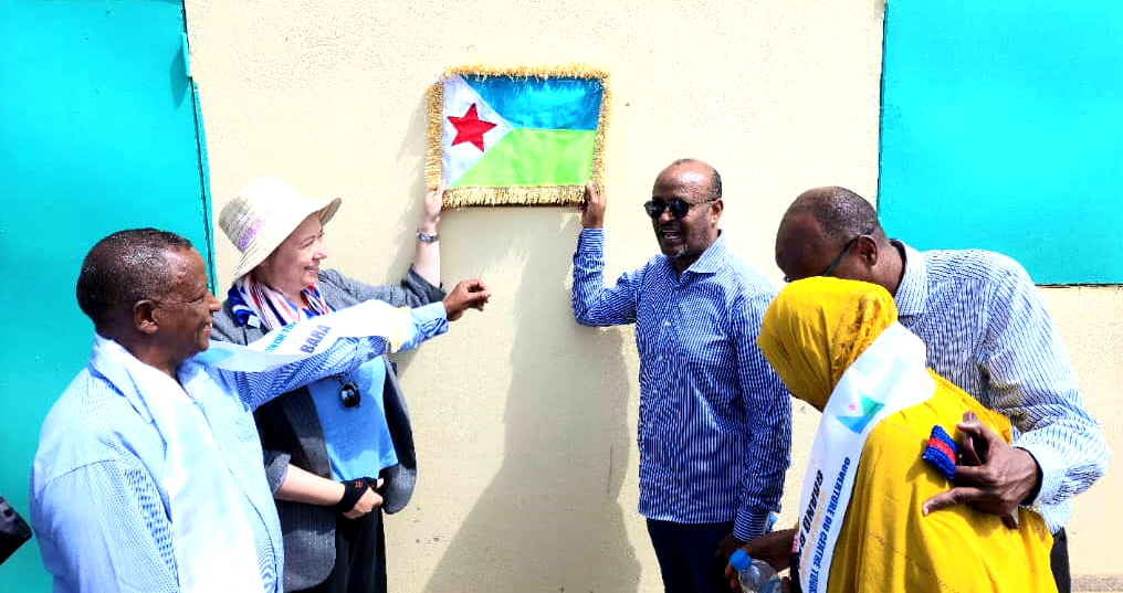 Ali-Sabieh : Inauguration du centre de char à voile et de fitness Park