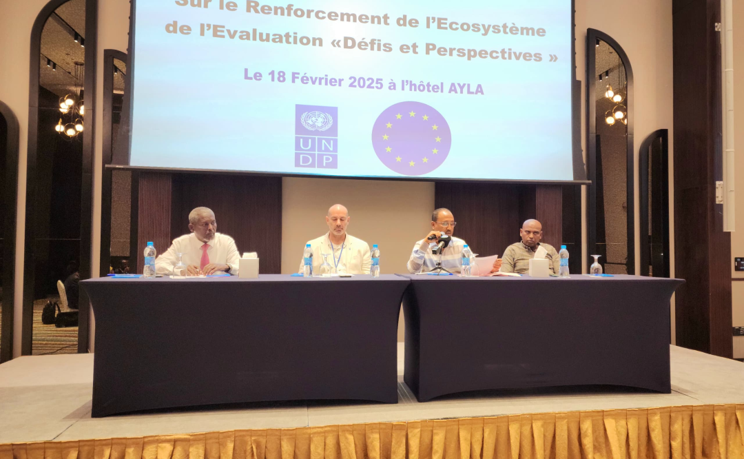 • Atelier national sur le renforcement de l’écosystème de l’évaluation : Vers le développement d’une culture de l’évaluation à Djibouti