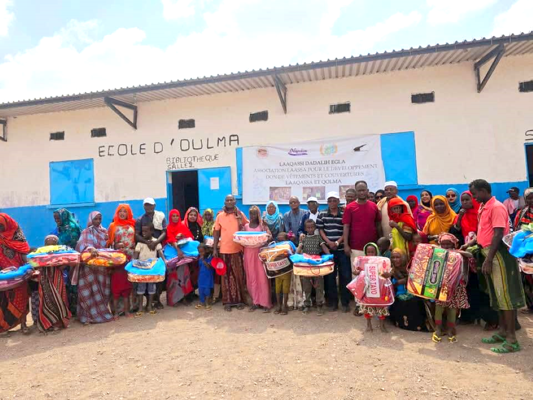 L’Association pour le Développement de Lahassa : Don de vêtements et de couvertures dans deux localités de la région d’Obock