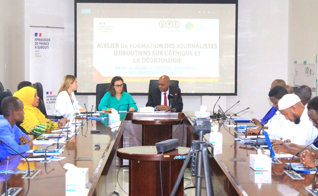 L’UPF Djibouti organise un atelier sur l’éthique et la déontologie du journaliste