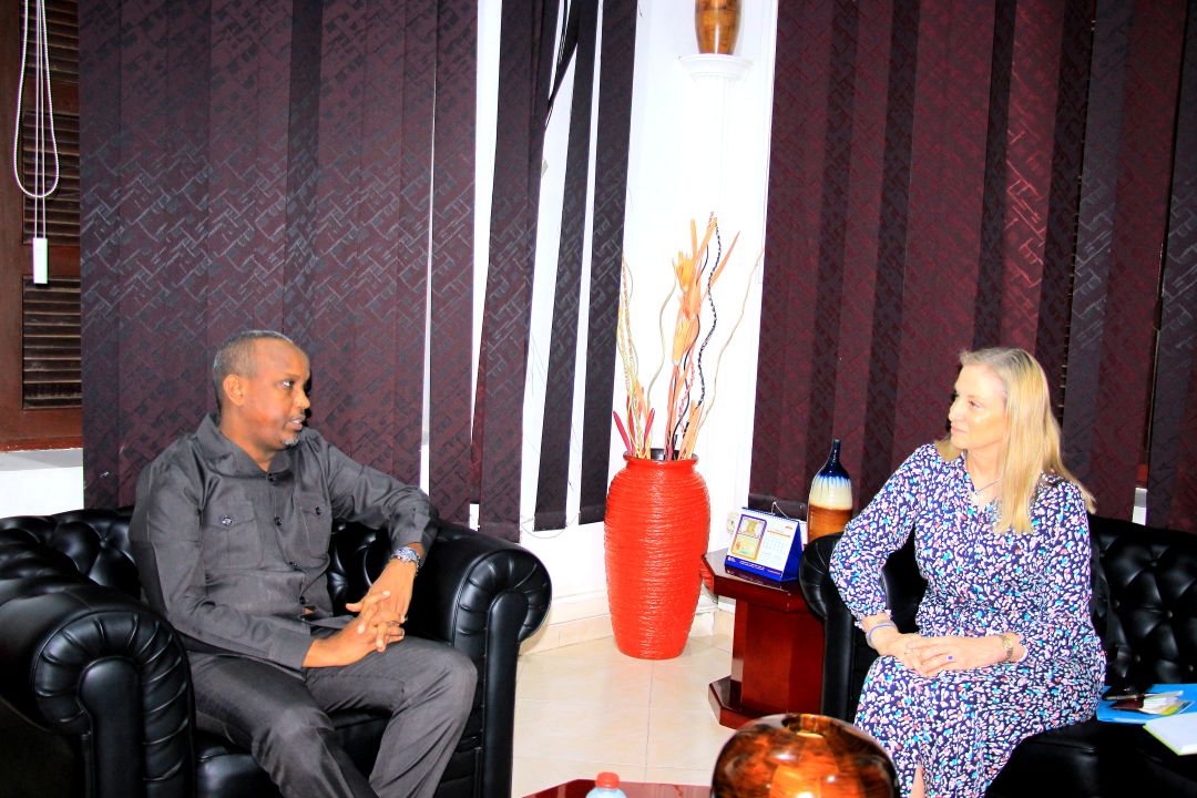 Le ministre de la Communication reçoit la nouvelle Ambassadrice des États-Unis d'Amérique