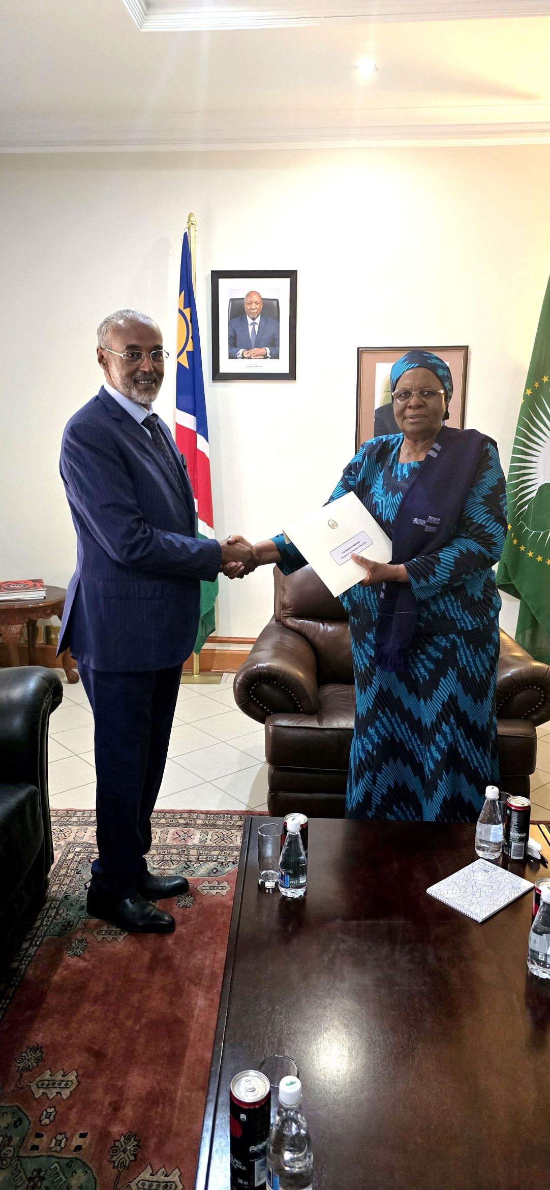 Le Ministre de la Justice à Windhoek, porteur d’un message du Président de la République