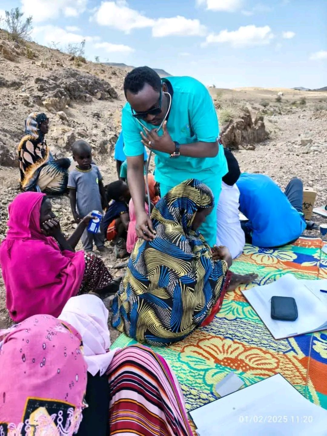 Région d’Ali-Sabieh : Les habitants de la zone de brousse nommée « Horreh » consultés et soignés