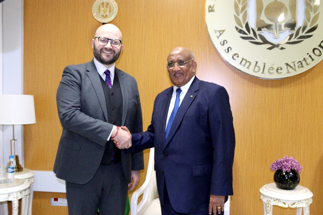 Le Président de l’Assemblée Nationale reçoit le Directeur adjoint du FNUAP du bureau des Etats Arabes