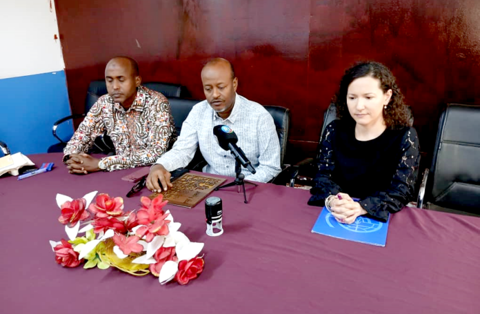 Ali-Sabieh Signature d’une convention entre le conseil régional et l’OIM (1)