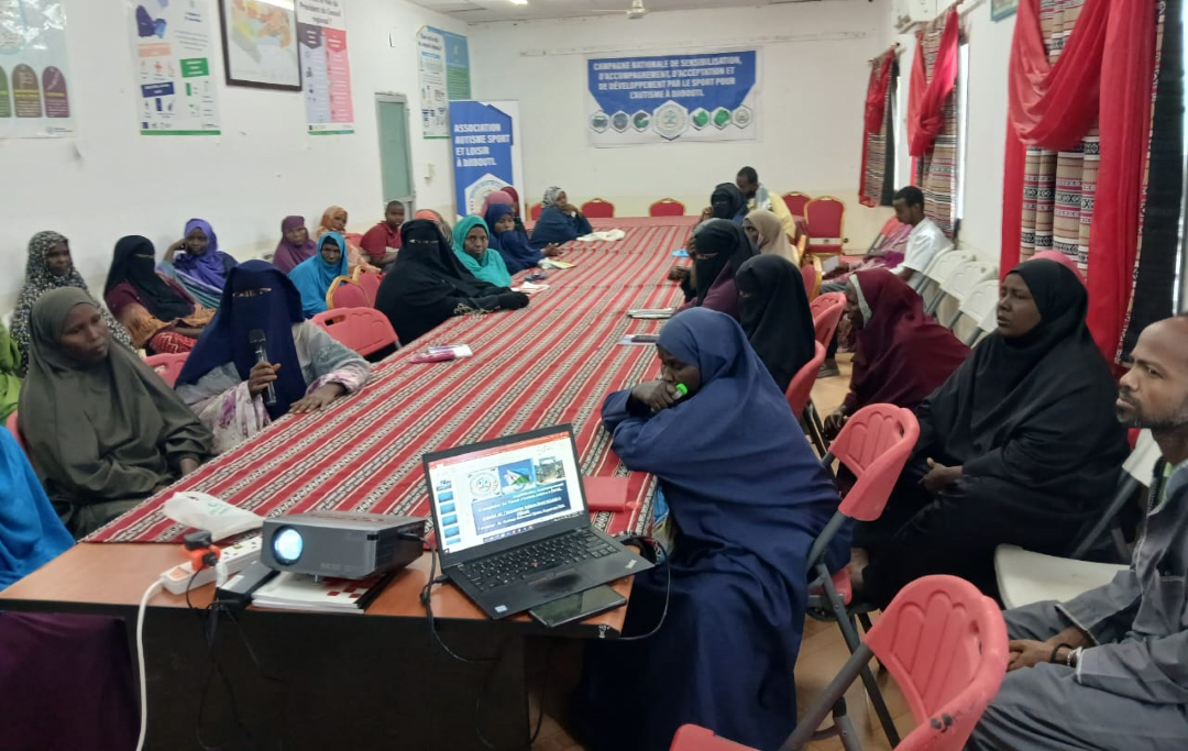 Région de Dikhil : Atelier de formation sur l’autisme et les activités physiques adaptées