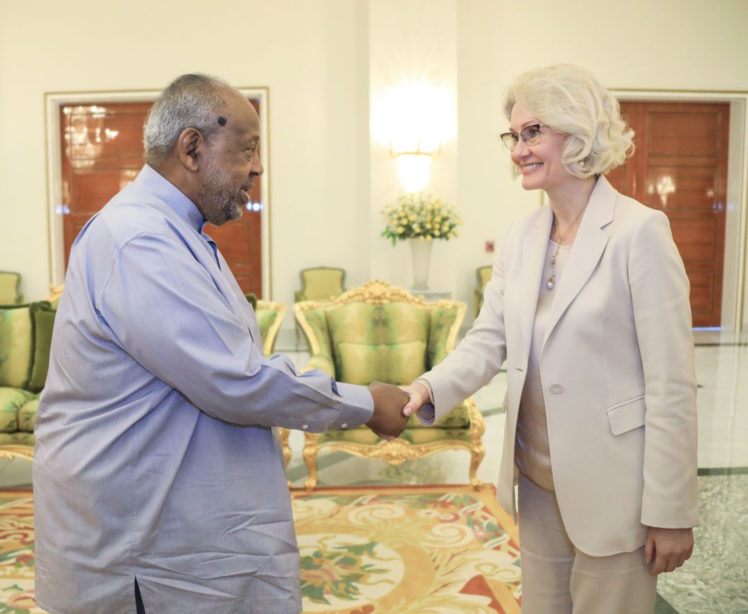 Le Président Guelleh reçoit la Vice-Présidente du Parlement russe