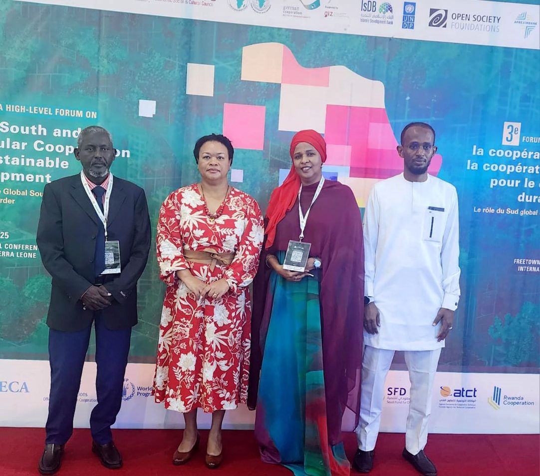 Les responsables du MAEP national à Freetown au 3e forum africain de Coopération sud-sud et triangulaire pour le développement durable