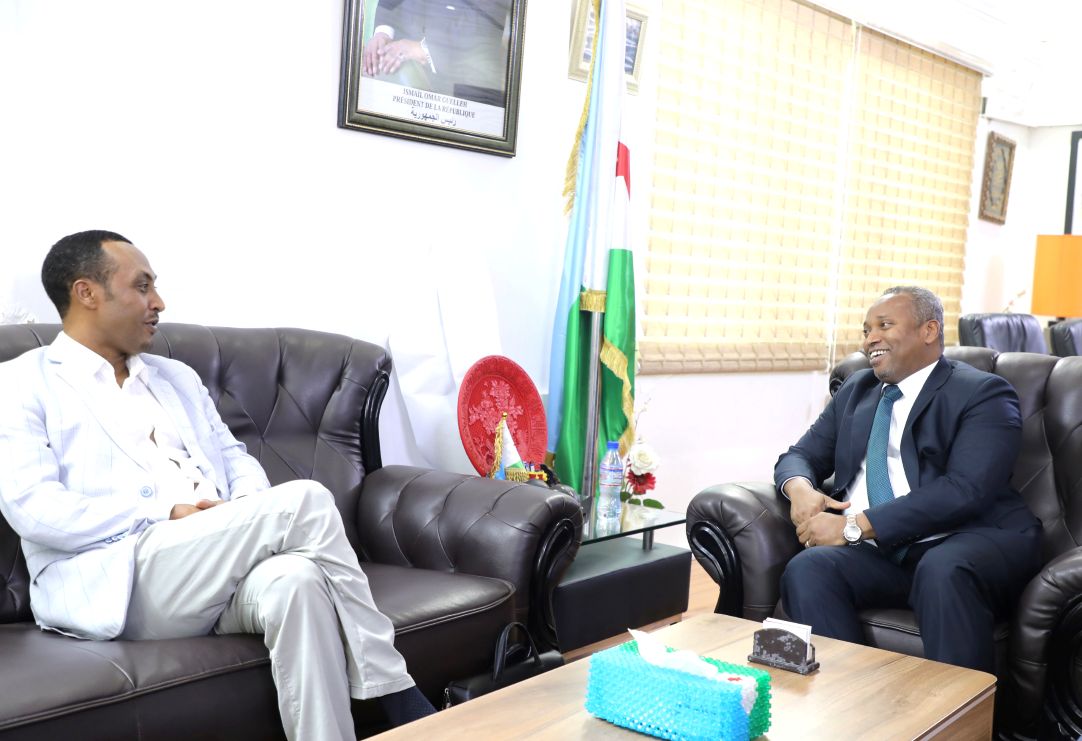 Le Ministre de l’Energie reçoit son homologue éthiopien des Mines