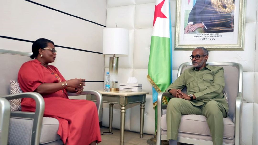 Le Premier ministre par intérim reçoit la Représentante résidente du PNUD à l’occasion de sa visite d’adieu