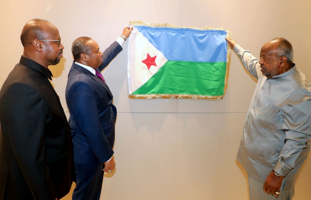 Le Président Guelleh procède à l’inauguration des nouveaux locaux du Ministère de l’Energie