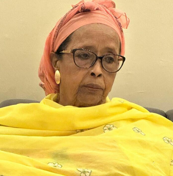 Saada Abdi Dembil, veuve du défunt ministre Idriss Farah Abaneh