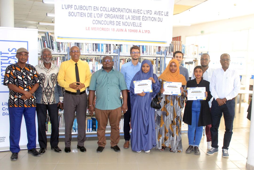 Trois voix féminines primées au concours de nouvelles 2025 de l’UPF-Djibouti