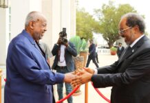 Entretiens au sommet entre le Président Guelleh et son homologue somalien