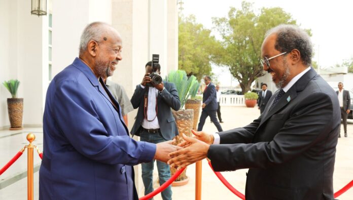 Entretiens au sommet entre le Président Guelleh et son homologue somalien (1)