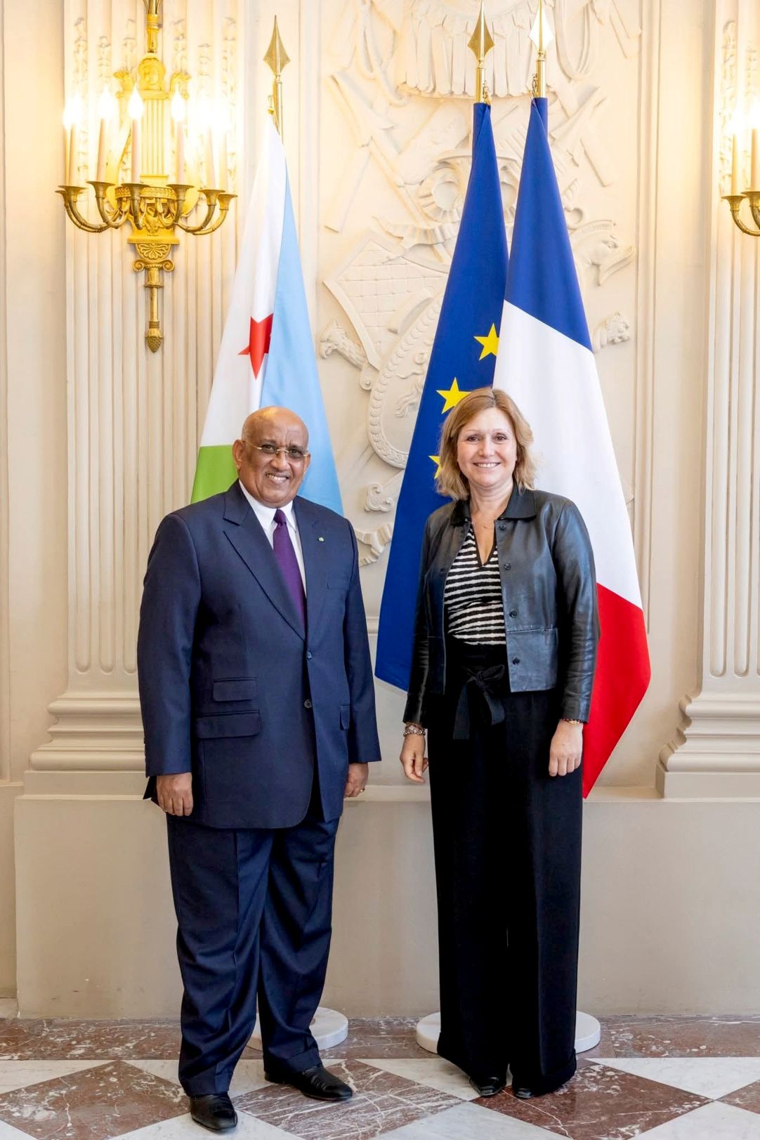 Rencontre au sommet entre Djibouti et la France dans le cadre de la 50e Assemblée parlementaire de la Francophonie