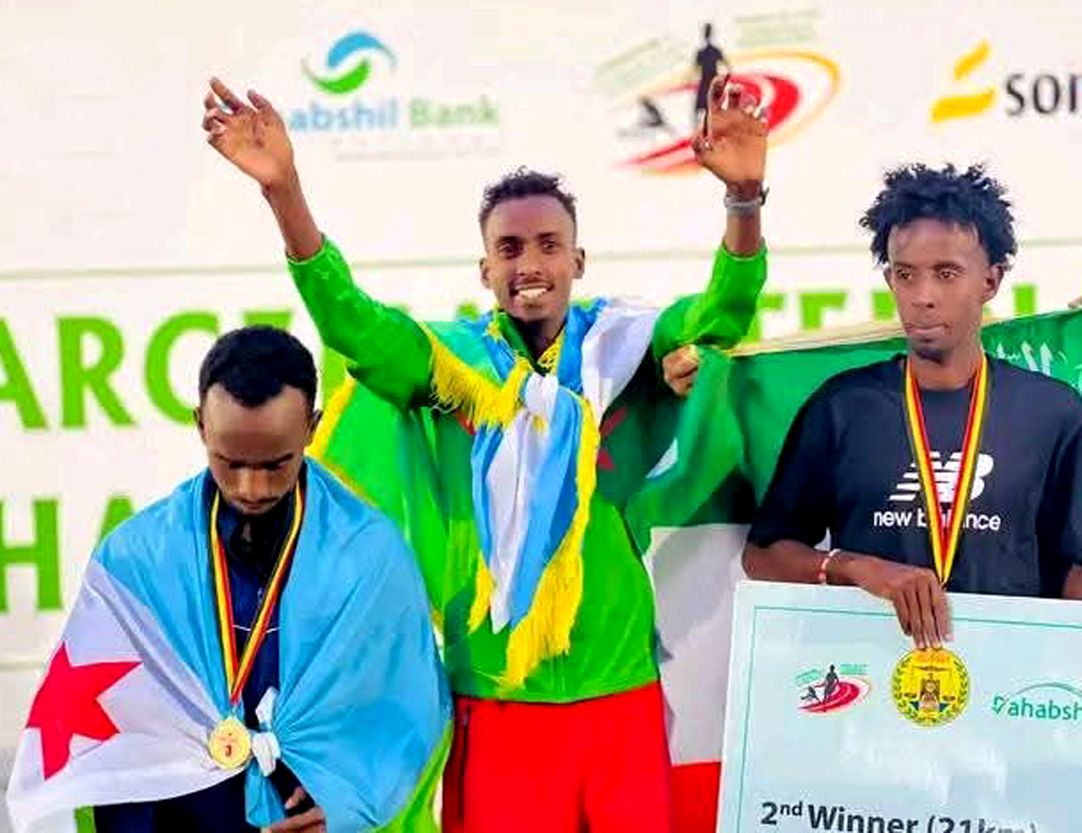 Semi-marathon de Hargeysa : Le Djiboutien Houssein Sougueh s’impose et bat le record