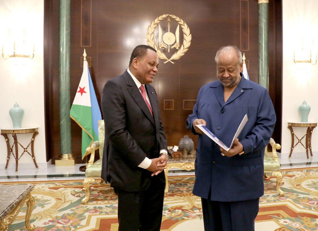 Le Président Guelleh reçoit un Emissaire de son homologue congolais
