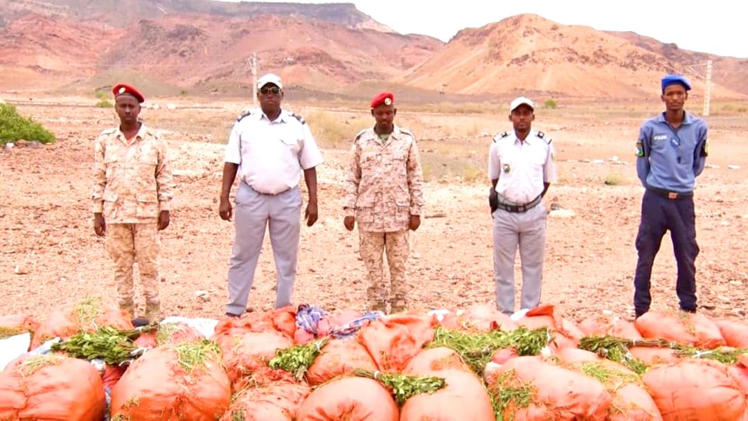 Lutte contre la contrebande : Saisie d’une quantité importante de khat et de cigarettes au poste frontalier de Gualileh