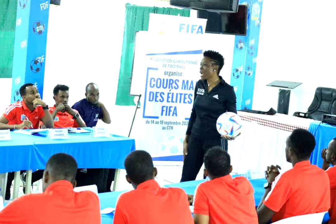 FIFA MA : Les élites des arbitres djiboutiens en formation intensive au CTN