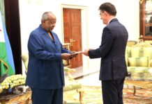 Le Président Guelleh reçoit les Lettres de Créances de 6 nouveaux Ambassadeurs
