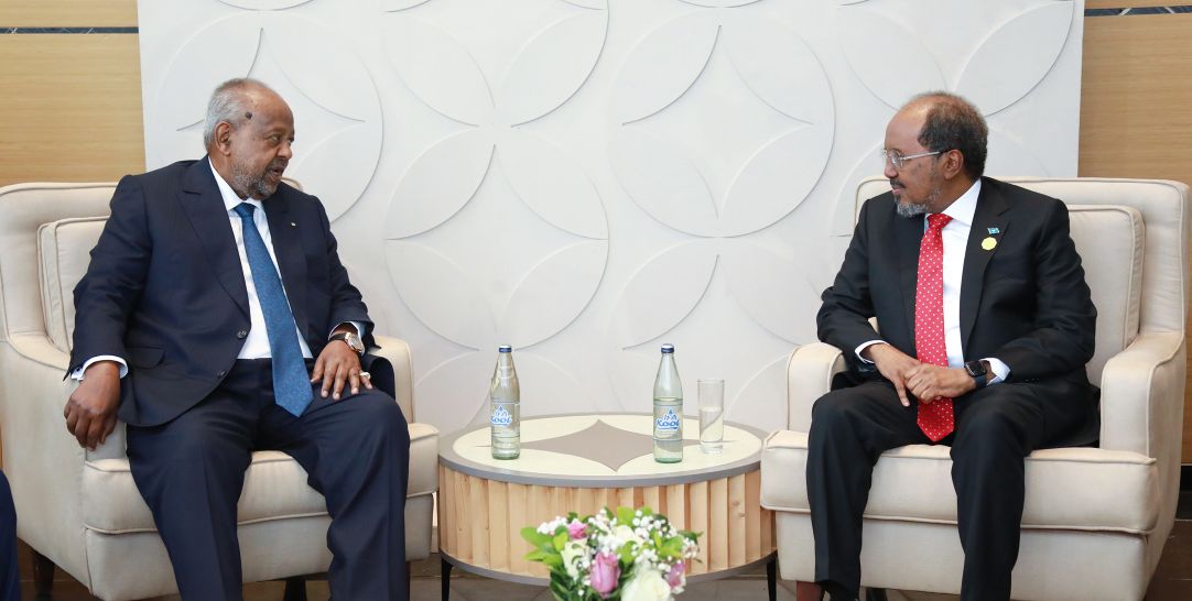 Le Président Guelleh s’entretient avec son homologue somalien
