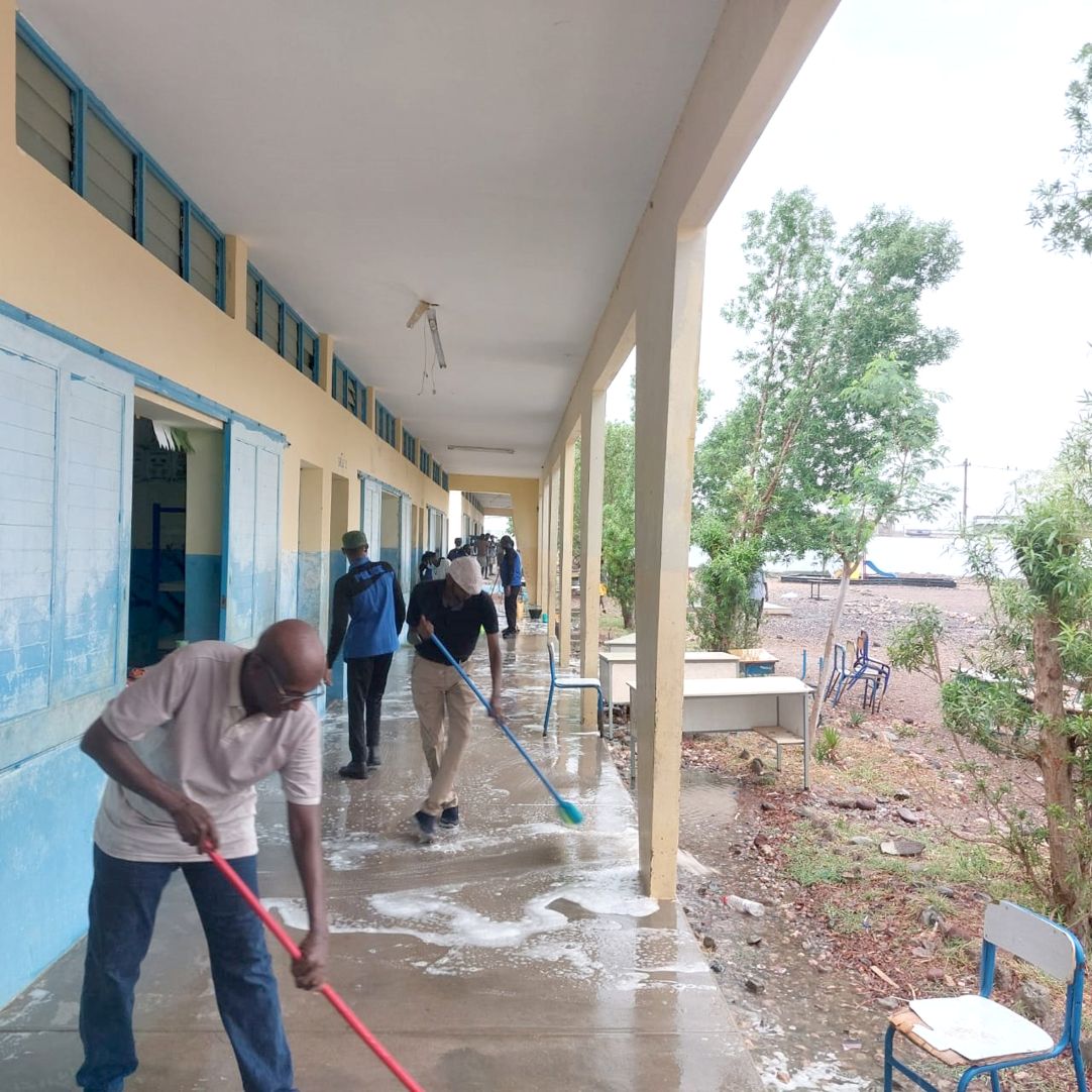 Obock mobilisé pour une rentrée scolaire dans des écoles propres et accueillantes