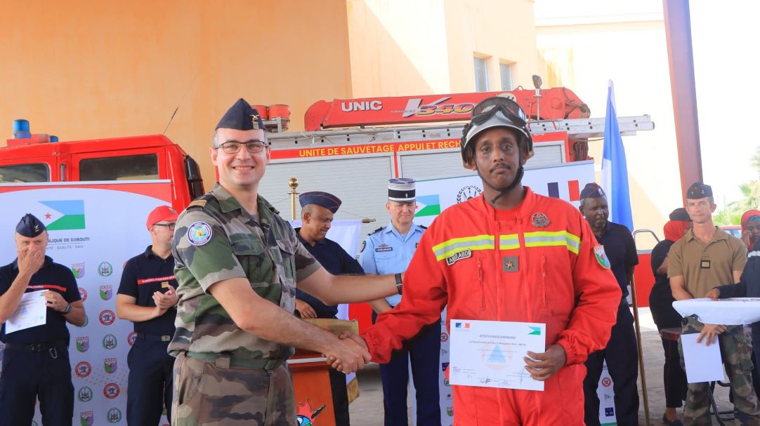 Direction Nationale de la Protection Civile : Remise officielle des insignes à l’Unité de Sauvetage et d’Appui à la Recherche (USAR)