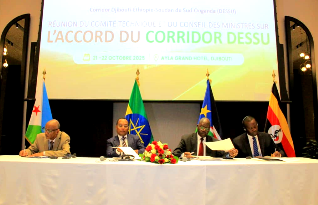 Vers la création de l’Autorité du corridor DESSU Une étape décisive franchie à Djibouti