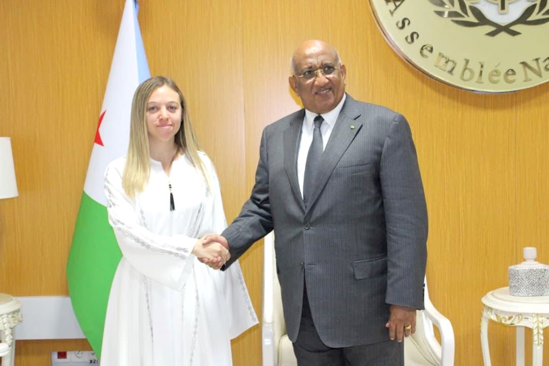 Le Président de l’Assemblée nationale reçoit la responsable du réseau Climate Parliament