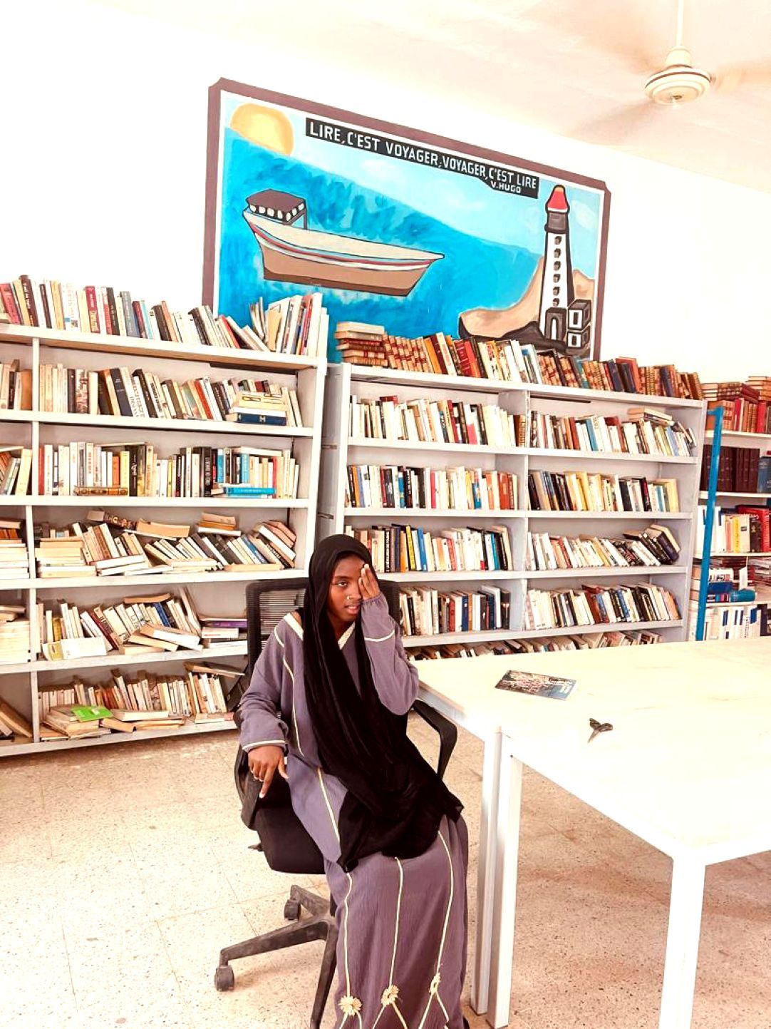 Détection des problèmes de vision au lycée d'Obock