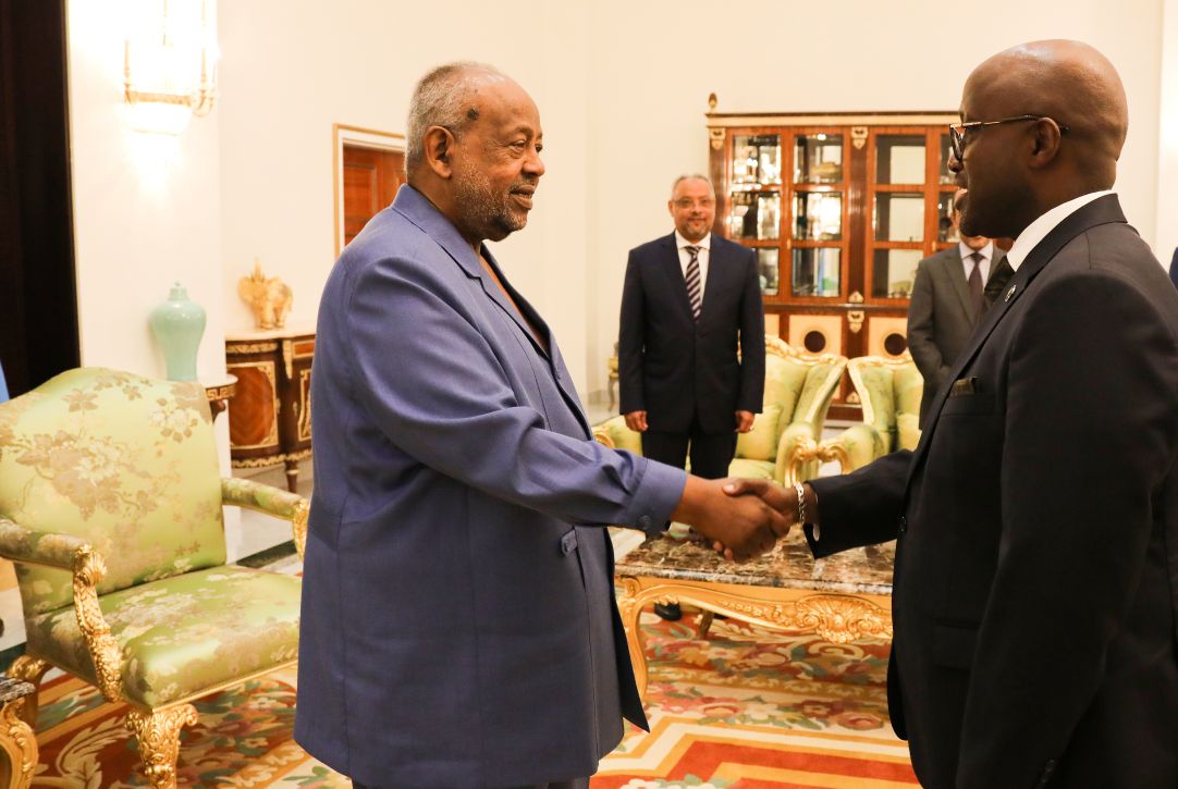 Le Président Guelleh reçoit le Ministre rwandais des Affaires étrangères