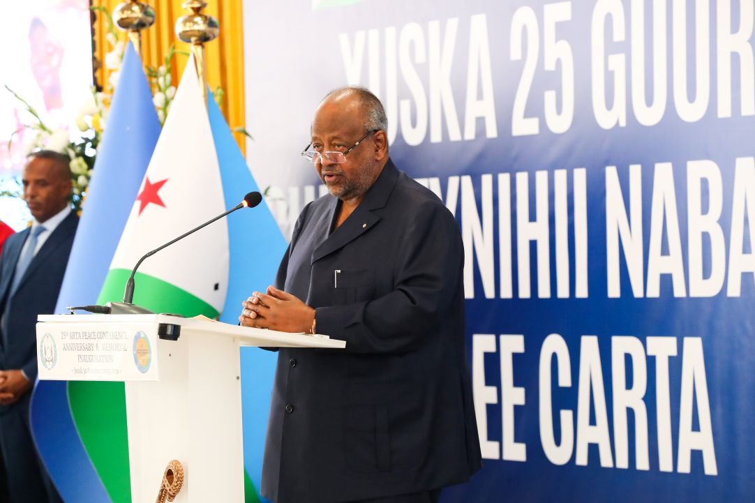 « Ensemble, poursuivons l’œuvre commencée à Arta et faisons de cette paix un héritage durable pour les générations à venir »Président Ismail Omar Guelleh