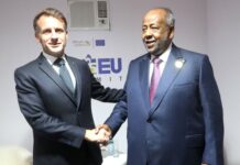 Le Président Guelleh s’entretient avec son homologue français, en marge du 7e sommet UA-UE