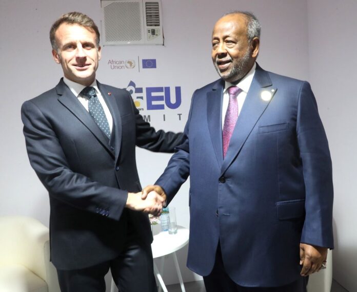 Le Président Guelleh s’entretient avec son homologue français