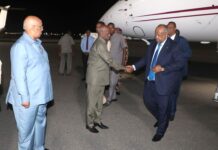 Le Président Guelleh regagne le pays à l’issue de sa participation à l’investiture de son homologue réélu de Côte d’Ivoire